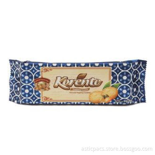 Custom Printed Snack Food Packaging Bags PETAL For Biscuits
